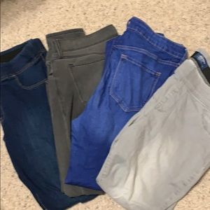 Lot of Old Navy jeans